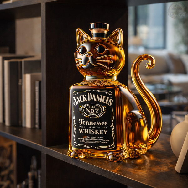 Decantor de Whiskey - Ediția Pisică