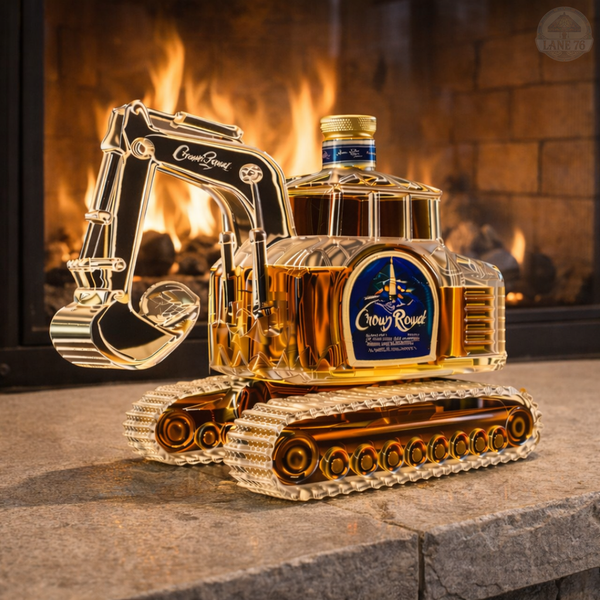 Decantor pentru Whiskey - Ediția Excavator