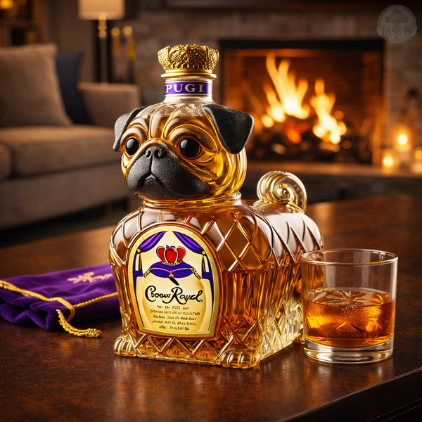 Decantor de Whiskey - Ediție Bulldog Francez