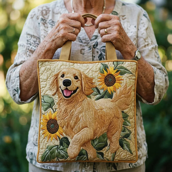Geantă Artizanală - Golden Retriever