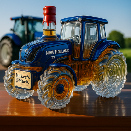 Carafă pentru whiskey - Ediția New Holland T7