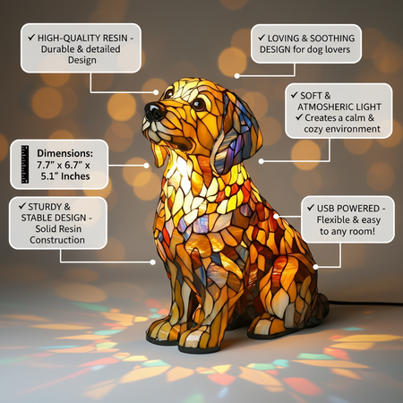 Figurină Lily, Golden Retrieverul Spiritual