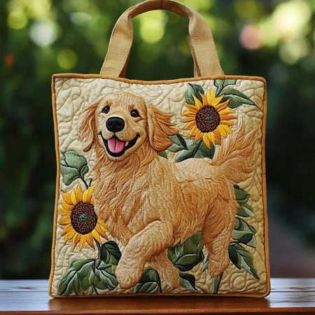 Geantă Artizanală - Golden Retriever