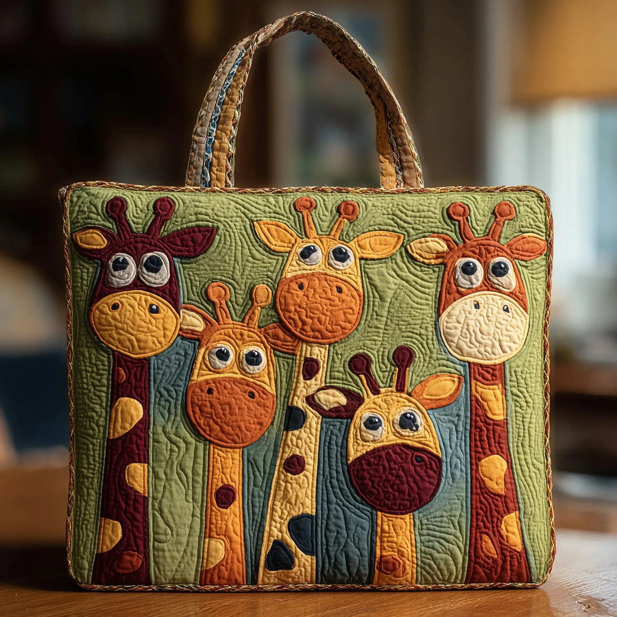 Geantă Matlasată - Girafă