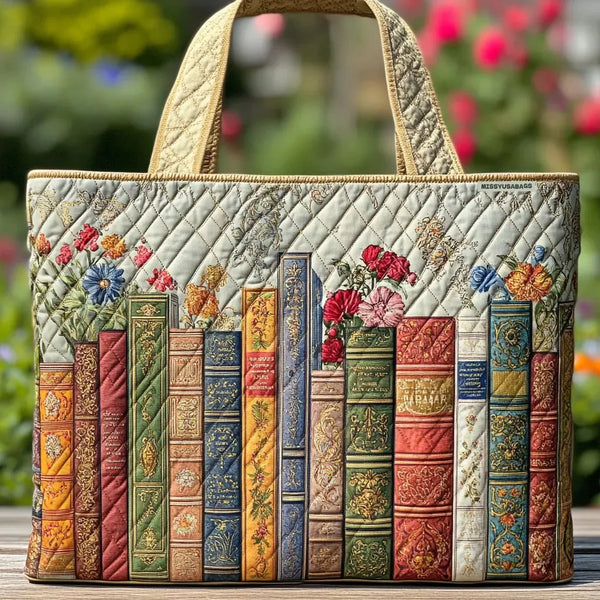 Geantă Matlasată - Biblioteca Fermecată