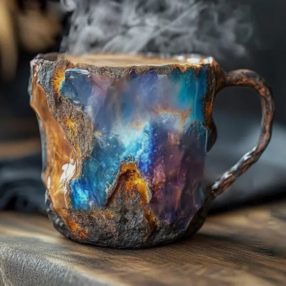 Cești de cafea din mineral infuzat cu cristal