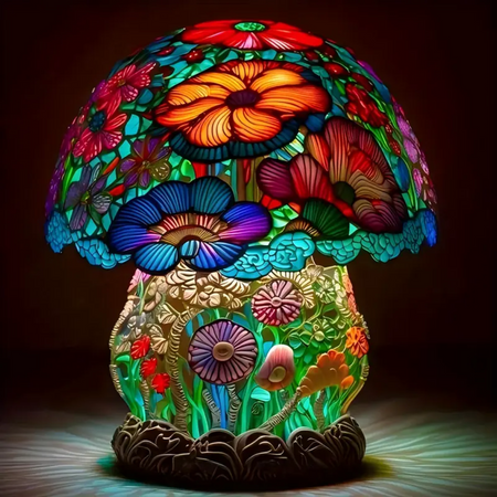 Lampă Ciupercă Mată
