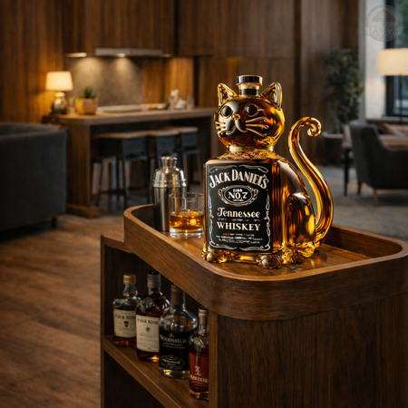 Decantor de Whiskey - Ediția Pisică