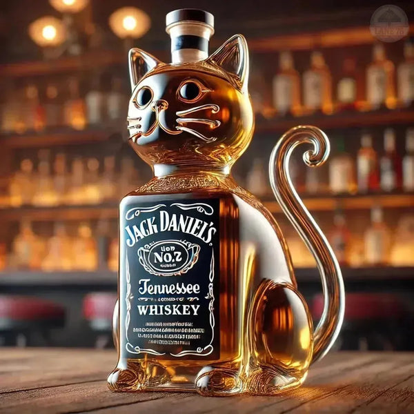 Decantor de Whiskey - Ediția Pisică