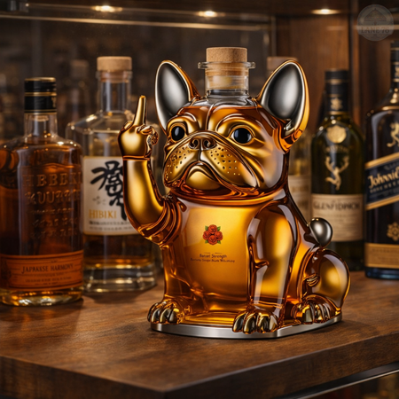 Decantor pentru Whiskey - Ediția Câine