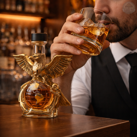 Carafă pentru whiskey - Ediția Vultur