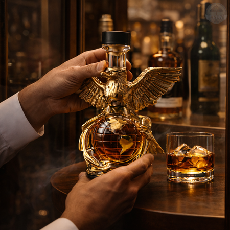 Carafă pentru whiskey - Ediția Vultur