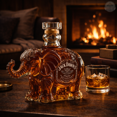 Carafă pentru whisky - Ediția Elefant