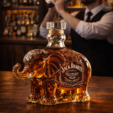 Carafă pentru whisky - Ediția Elefant