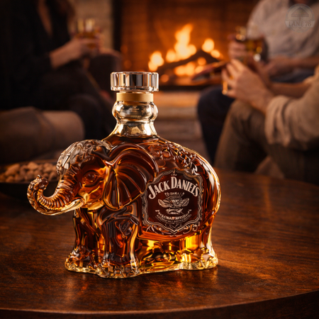 Carafă pentru whisky - Ediția Elefant