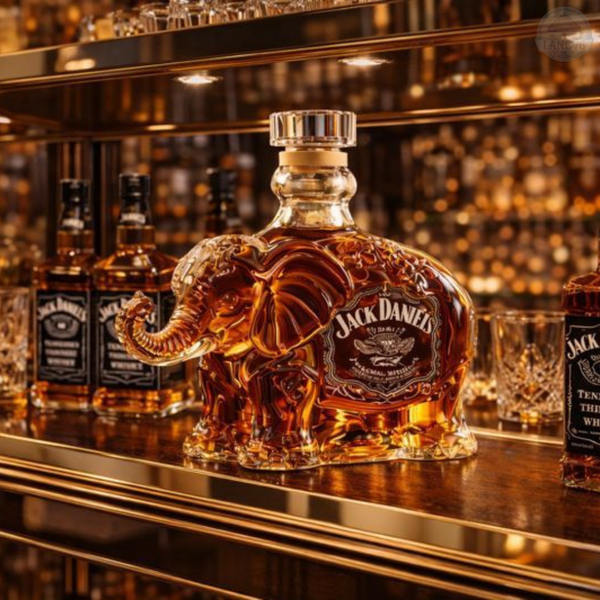 Carafă pentru whisky - Ediția Elefant