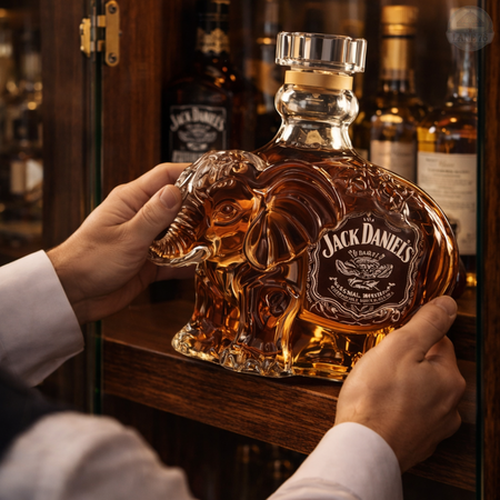 Carafă pentru whisky - Ediția Elefant