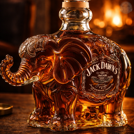 Carafă pentru whisky - Ediția Elefant