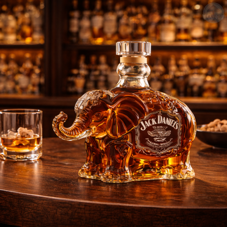 Carafă pentru whisky - Ediția Elefant