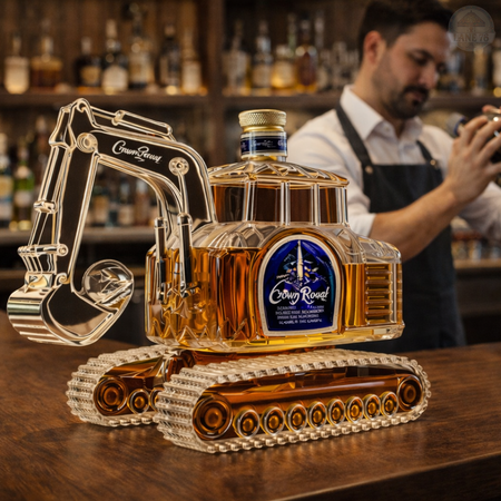 Carafă pentru whiskey - Ediția Excavator