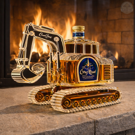 Carafă pentru whiskey - Ediția Excavator