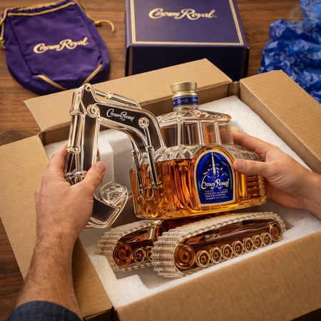 Carafă pentru whiskey - Ediția Excavator