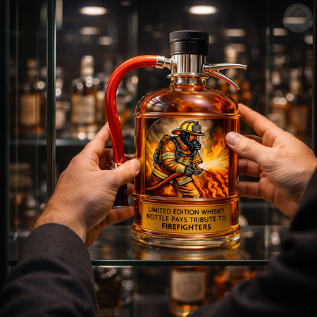 Decantor de whisky - Ediția Stingător