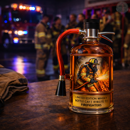 Decantor de whisky - Ediția Stingător