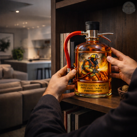 Decantor de whisky - Ediția Stingător