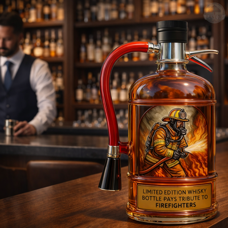 Decantor de whisky - Ediția Stingător
