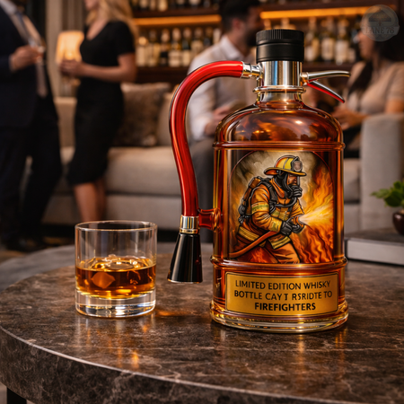 Decantor de whisky - Ediția Stingător