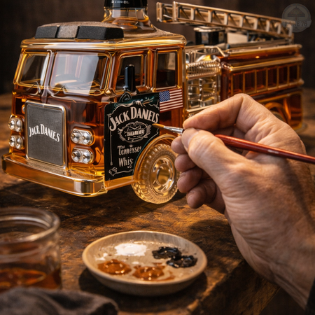 Decantor de Whiskey - Ediție Pompieri