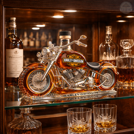 Decantor de whisky - Ediție Harley-Davidson