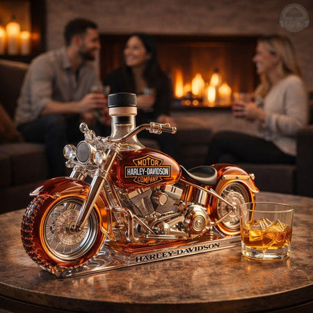 Decantor de whisky - Ediție Harley-Davidson