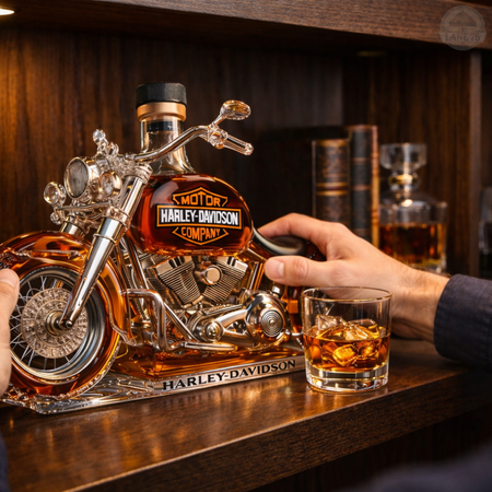 Decantor de whisky - Ediție Harley-Davidson