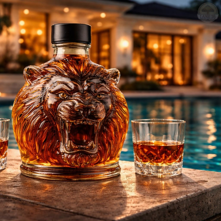 Decantor de Whiskey - Ediția Leu
