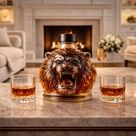 Decantor de Whiskey - Ediția Leu