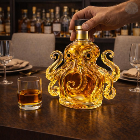 Decantor de Whiskey - Ediția Caracatiță