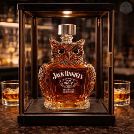 Carafă pentru whiskey - Ediția Bufniță