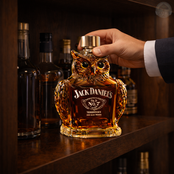 Carafă pentru whiskey - Ediția Bufniță