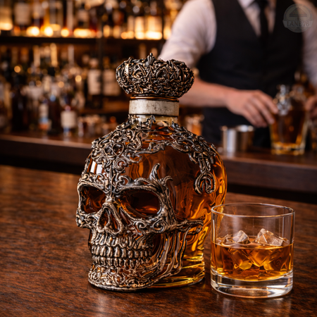 Decantor de Whiskey - Ediția Craniu