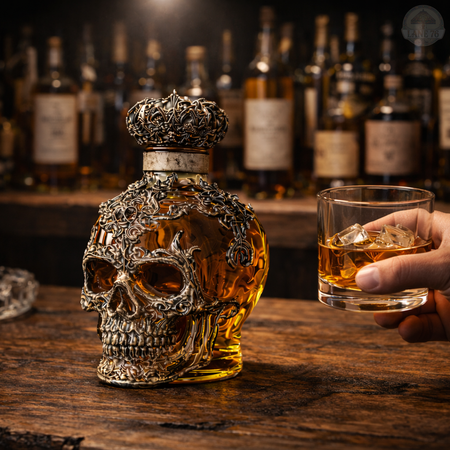 Decantor de Whiskey - Ediția Craniu