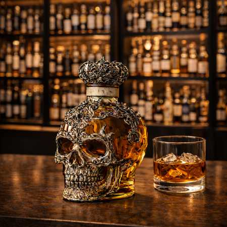 Decantor de Whiskey - Ediția Craniu