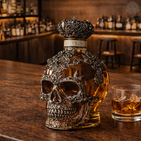 Decantor de Whiskey - Ediția Craniu