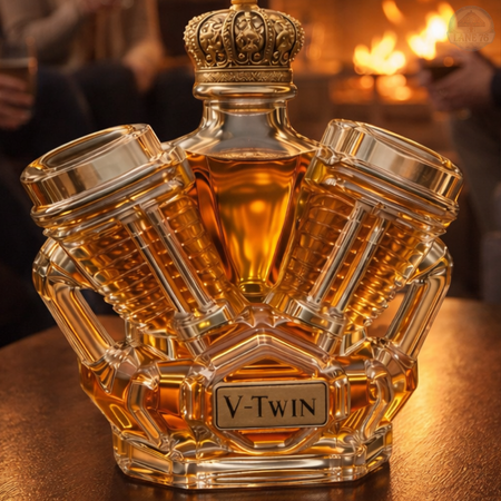 Decantor de whisky - Ediția V-Twin