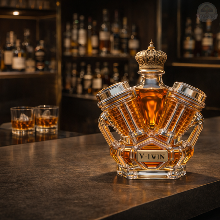 Decantor de whisky - Ediția V-Twin