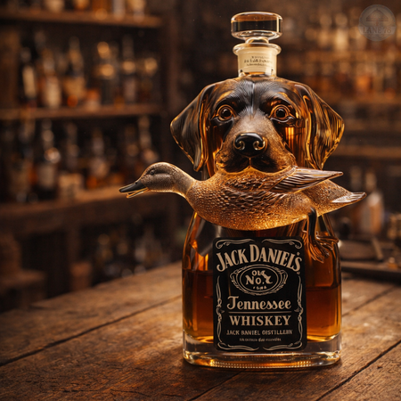 Decantor de Whiskey - Ediție Rață Sălbatică