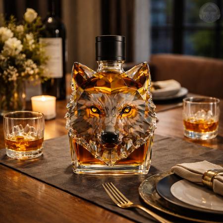 Decantor pentru Whiskey - Ediția Lup