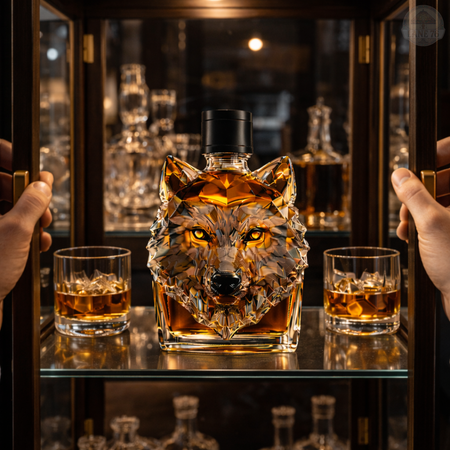 Decantor pentru Whiskey - Ediția Lup