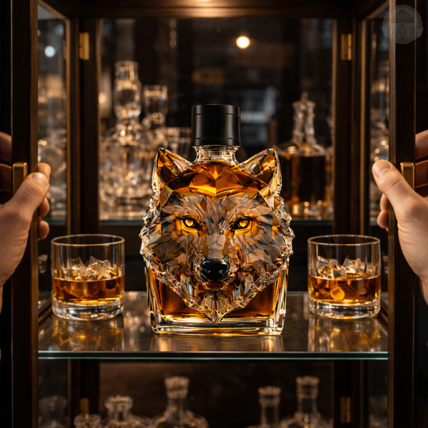 Decantor pentru Whiskey - Ediția Lup
